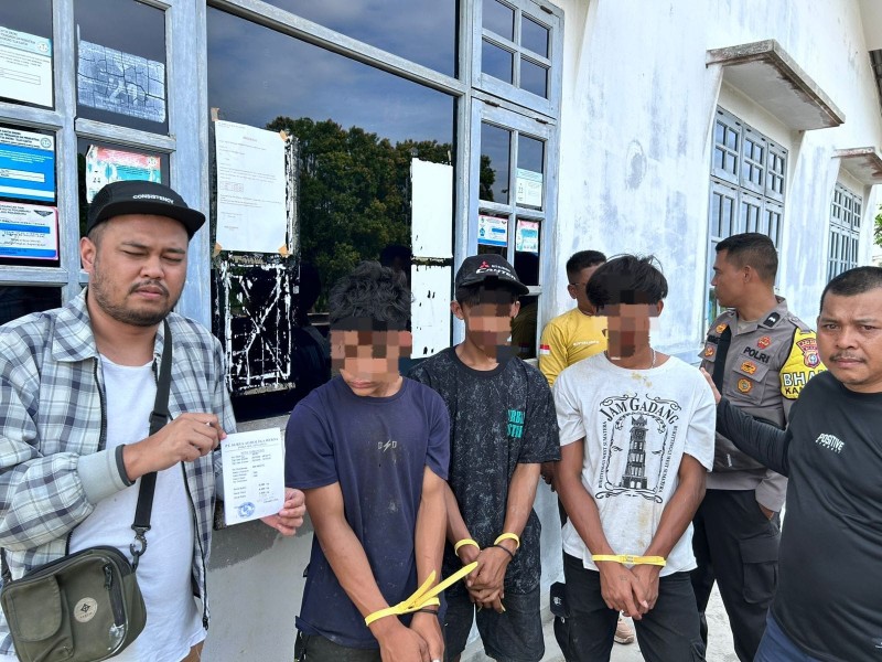 Tiga Karyawan PT Inti Indosawit Subur Ditangkap, Gelapkan 1 Ton Sawit di Kuansing