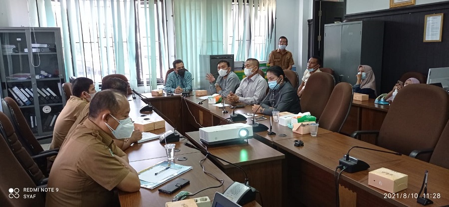 Bahas Percepatan Vaksinasi, Komisi III DPRD Pekanbaru Hearing Dengan Diskes 