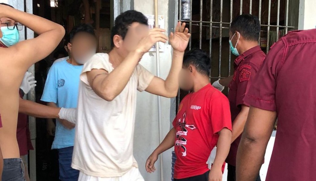 Lapas Bangkinang Gelar Razia Rutin, Pastikan Blok Hunian Bebas Barang Terlarang