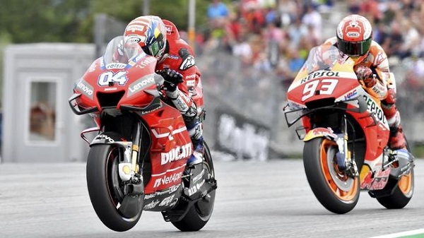 Dovizioso Sulit bendung Marquez Juara di MotoGP Thailand