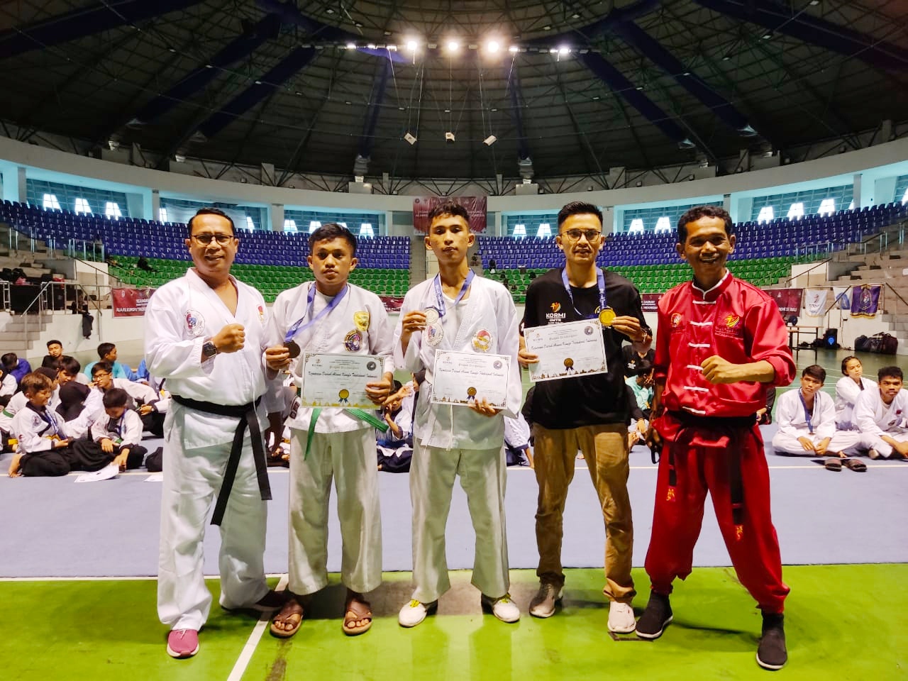Pekanbaru Juara Umum Kejurda Kungfu se-Riau, DPD AKTI Riau Siap Tampil di Fornas Palembang