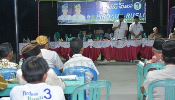 Firdaus Terima Aspirasi Petani Karet Kuansing