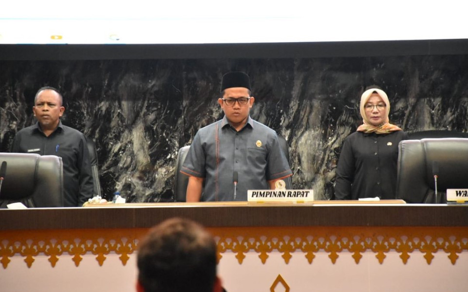 DPRD Kota Pekanbaru Umumkan Susunan Fraksi-Fraksi Baru Masa Jabatan 2024-2029