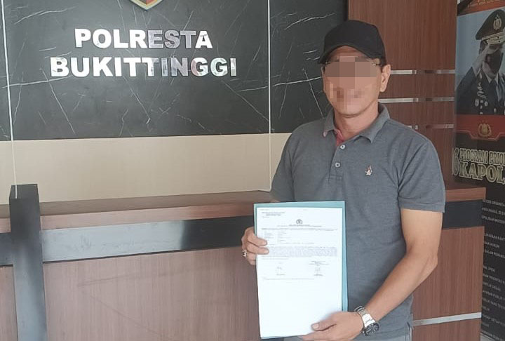 Suami RA, Resmi Laporkan Perselingkuhan Dua Pegawai Imigrasi Pekanbaru ke Polresta Bukittinggi