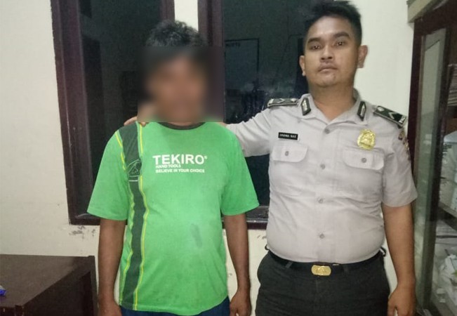 Jerat Babi Hutan Makan Korban, Petani di Rohil Diamankan Polisi