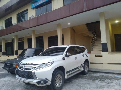 Sopir Pajero Sport Serahkan Diri ke Mapolresta Pekanbaru