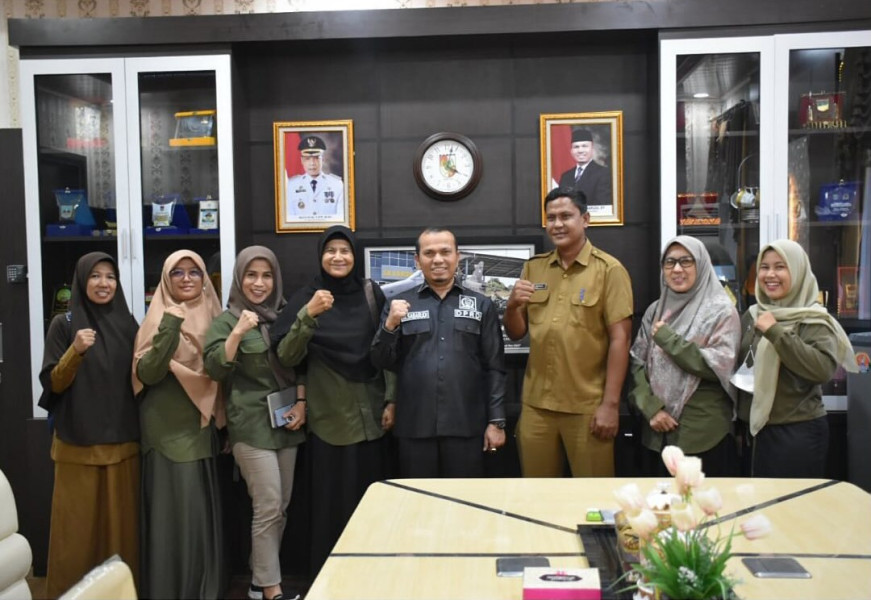 Ketua DPRD Pekanbaru Sabarudi Terima Audiensi PPL Kecamatan Kulim