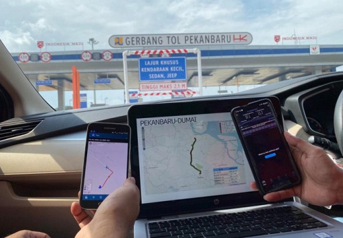 Jangkauan Jaringan Telkomsel di Tol Pekanbaru - Dumai Sudah 92 Persen