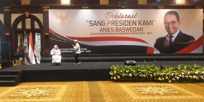 Polisi Usut Munculnya Bendera Mirip HTI dalam Acara Deklarasi Dukung Anies Nyapres