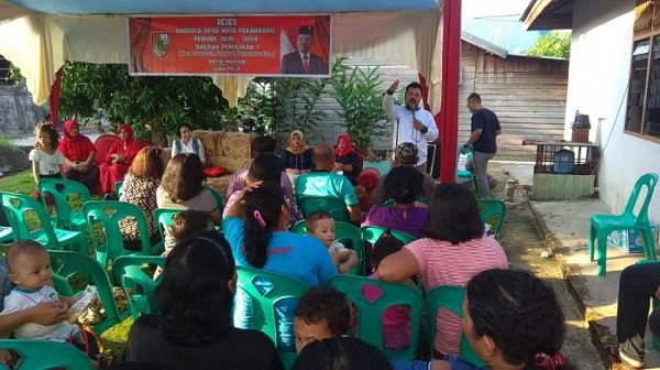 Reses Victor Parulian di RW 05 Tanjung Rhu, Warga Minta Tertibkan Hotel Sarang Narkoba