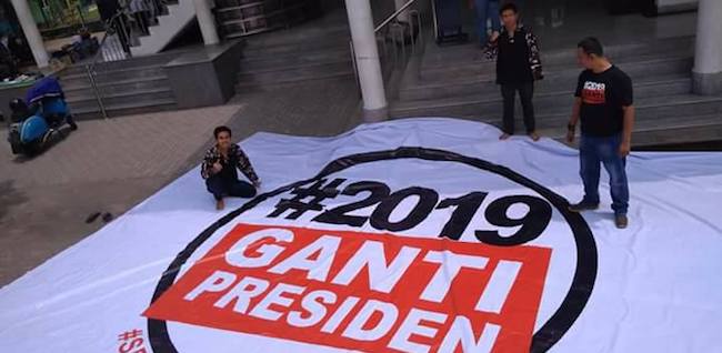 Katanya Deklarasi #2019GantiPresiden di Riau Tetap Digelar Besok?
