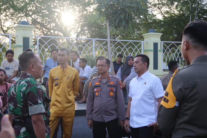 Penertiban PKL di Masjid An-Nur Pekanbaru, Satpol PP Tegakkan Perda Ketertiban