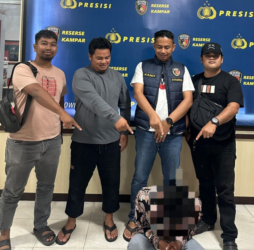 Warga XIII Koto Kampar Ditangkap Polisi atas Dugaan Pencabulan Anak