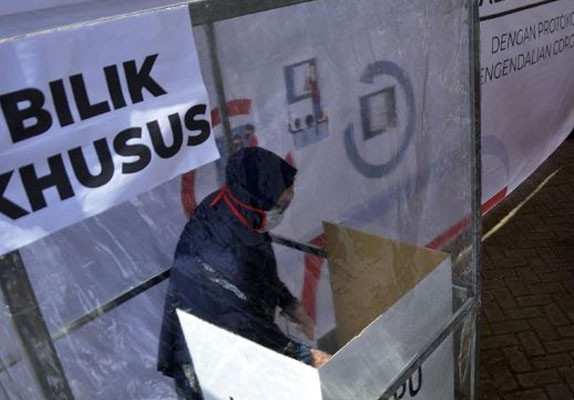 Begini Cara Pasien Covid-19 Memilih di Pilkada 2020