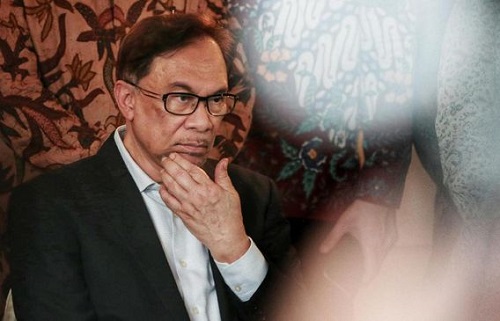 Anwar Ibrahim Terselip Lidah Sebut Prabowo di Depan Megawati
