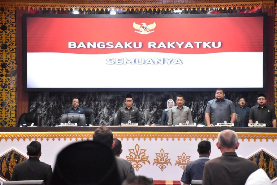 DPRD Kota Pekanbaru Resmi Tetapkan Susunan Alat Kelengkapan Dewan 2024-2029