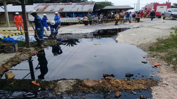 Waduh Pipa PT Chevron Kembali Bocor