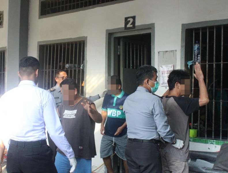 Lapas Bangkinang Gelar Razia Serentak, Tidak Ditemukan Barang Terlarang