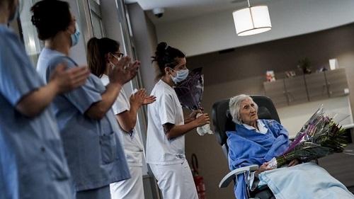 Nenek di Belgia Sembuh dari Virus Corona Usai Rayakan Ultah ke-100