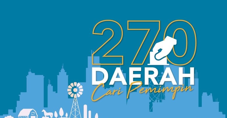 Pilkada 2020 di 270 Daerah: 9 Pilgub, 224 Pilbup, 37 Pilwalkot