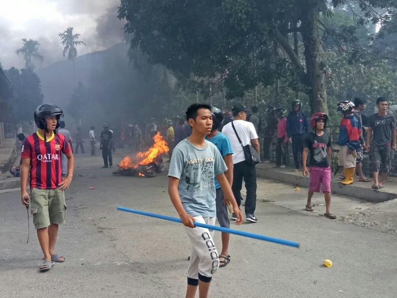 Bentrok Warga di Jambi, Polisi dan TNI Masih Jaga TKP