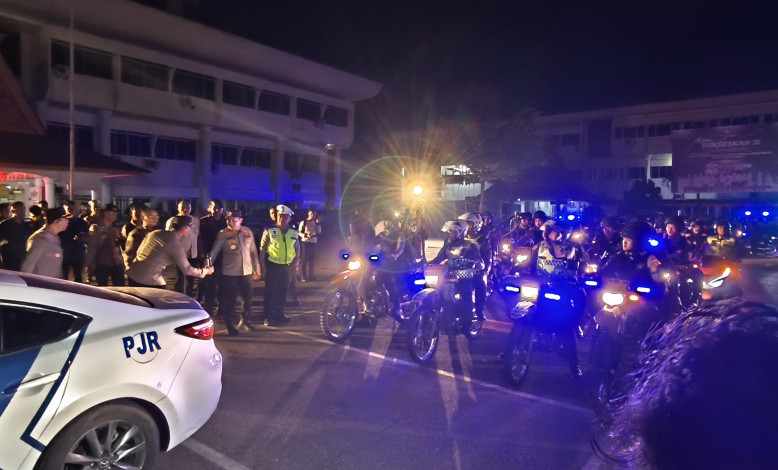 Malam Diterangi Sirine: Polda Riau Gelar Patroli Besar Cegah Premanisme