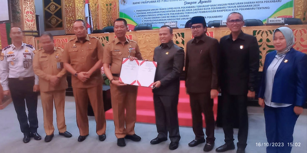 Ranperda Pajak dan Retribusi Diparipurnakan, Retribusi Parkir Lebih Berpihak pada Rakyat