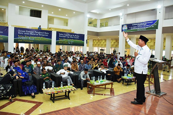 Ninik Mamak Se Kabupaten Kampar Bersatu Menangkan Paslon Nomor 3 Firdaus-Rusli