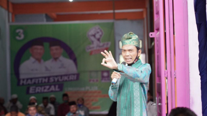 Ingin Rohul Kembali Bermarwah, UAS Ajak Masyarakat Pilih Hafith-Erizal