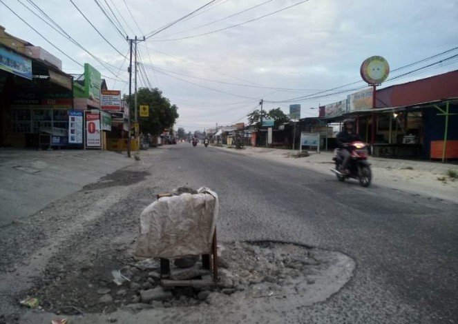40 Persen Jalan Rusak di Pekanbaru, Dinas PUPR Bakal Overlay