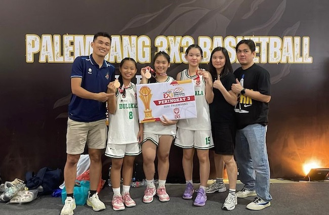 Dulukala BC Pekanbaru Raih Juara 3 Sirkuit Nasional 3x3 Seri Palembang, Meski Tanpa Pemain Cadangan
