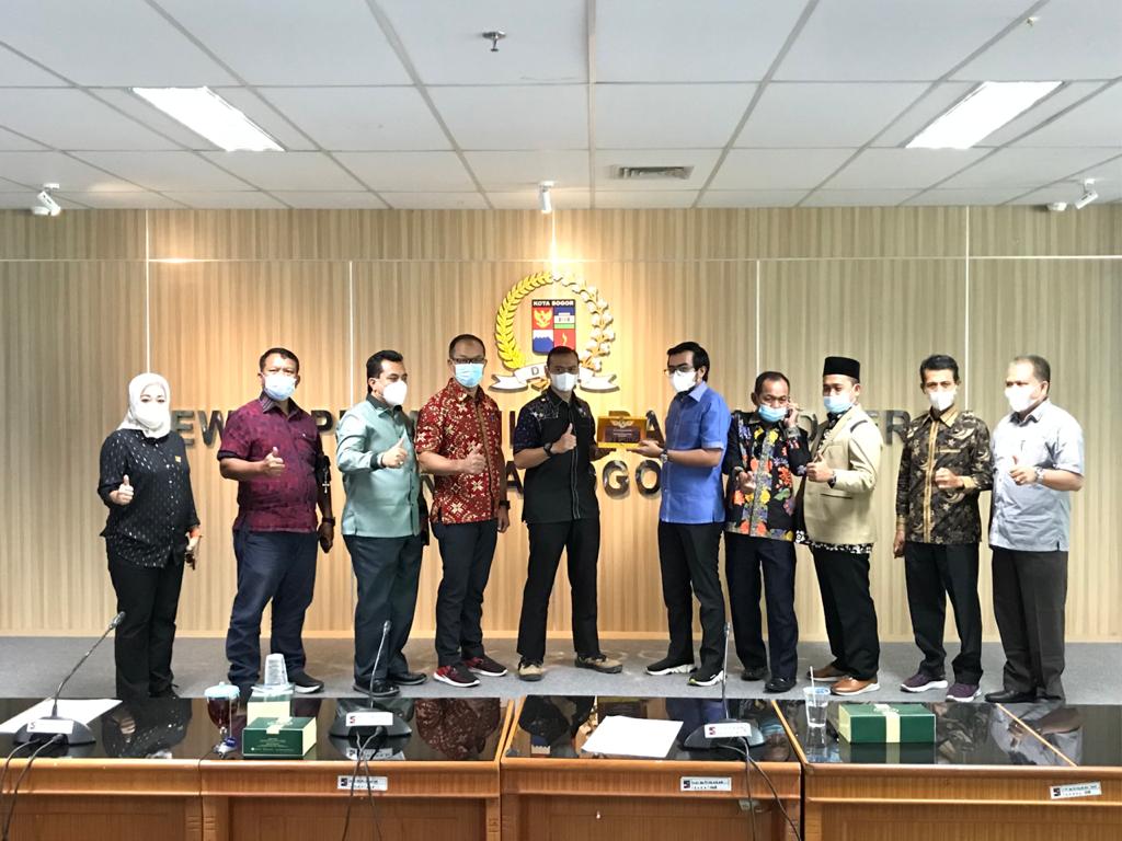 Pansus Tibum dan Ketentraman, DPRD Stuban ke DPRD Kota Palembang dan DPRD Kota Bogor