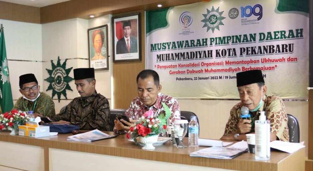 Sutarmo Terpilih Jadi Ketua PD Muhammadiyah Kota Pekanbaru