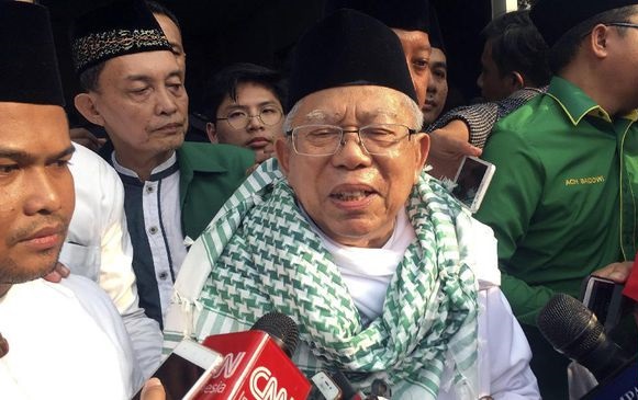 Ma'ruf Amin Hanya Titip Salam ke Rizieq Shihab saat di Mekah