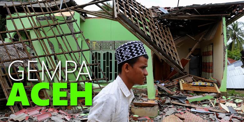 Gempa Aceh, Rumah Rusak 1.267 Unit