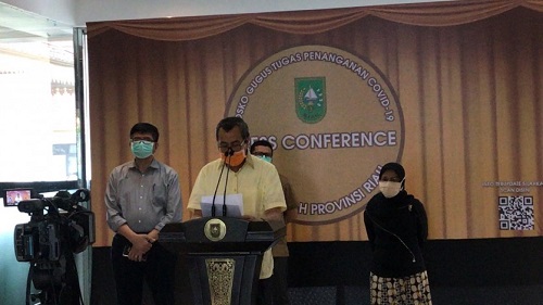 Bertambah 3, Pasien Positif di Riau Menjadi 16 Orang