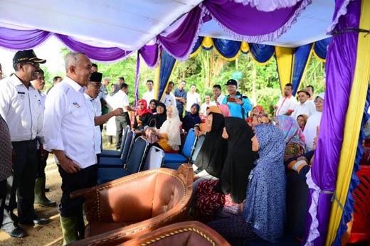 Irigasi Terganggu, Petani Kampar Mengeluh Galian C ke Gubernur Riau