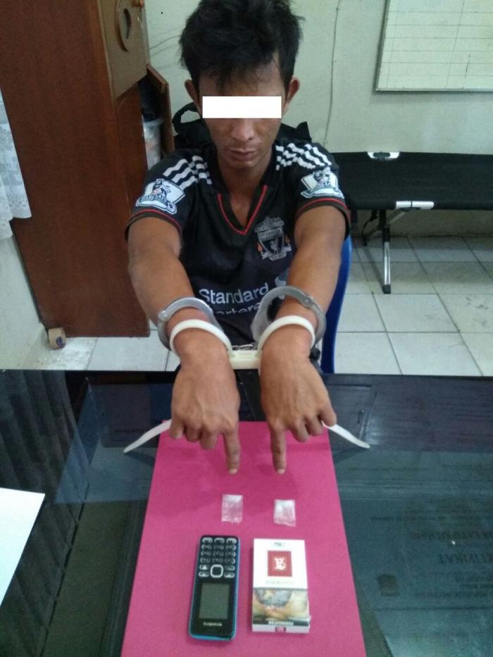Tahanan LP Bangkinang Ketahuan Simpan 2 Paket Shabu