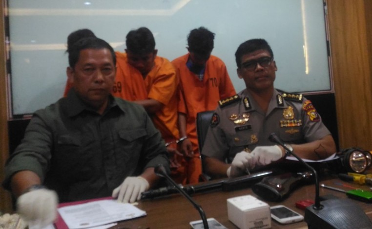 Melawan Saat Ditangkap, Otak Perampokan Alat Berat PT IIS Ditembak