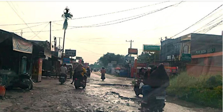 PUPR Kampar Fokus Perbaiki Jalan dan Drainase di Suka Karya Tahun 2025