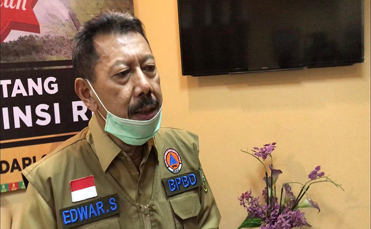Edward Sanger Jabat Tenaga Ahli Gubri, SK Unsur Pengarah BPBD Dibatalkan