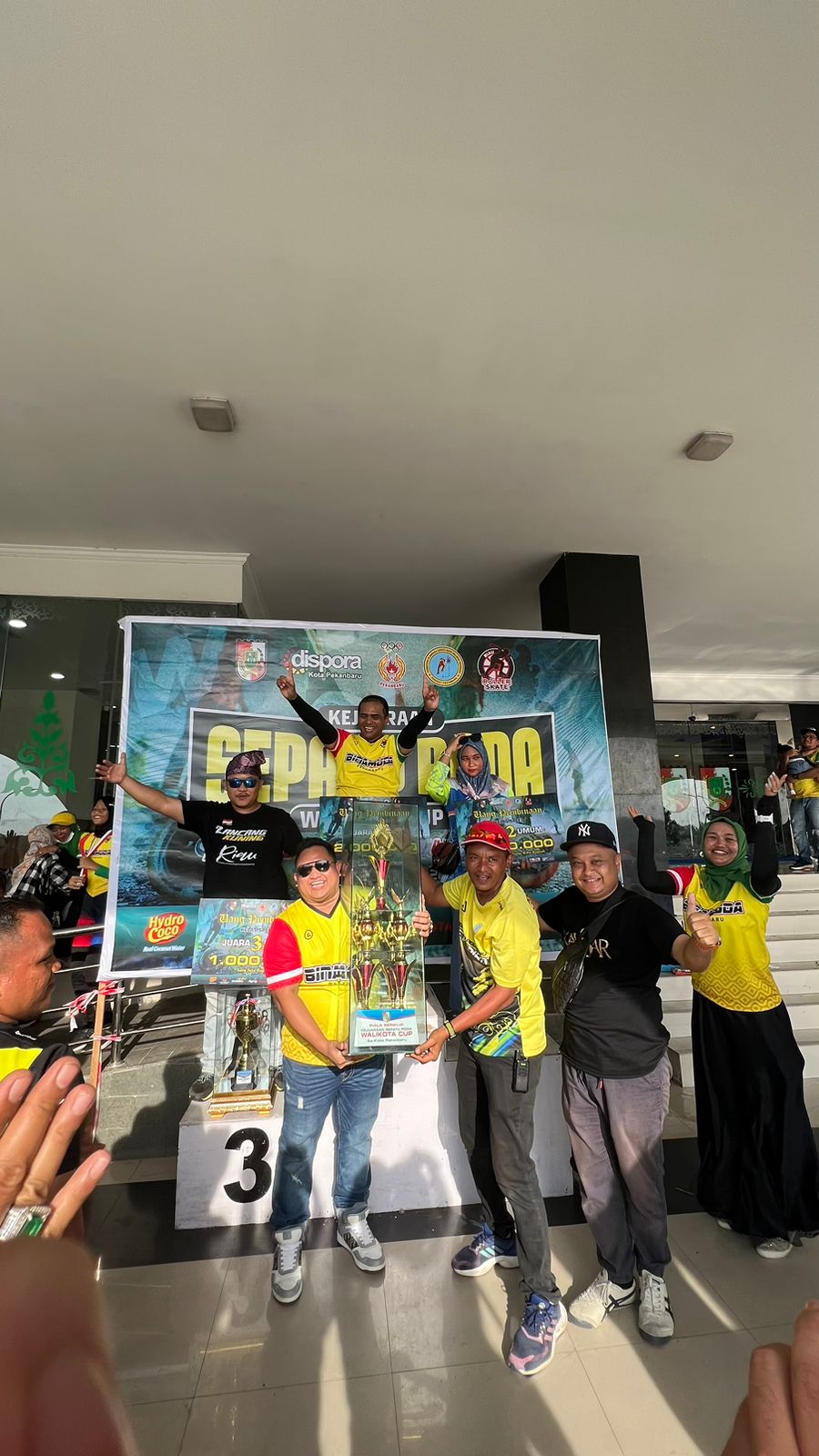 Klub Bina Muda dan RRS Juara Umum Kejuaraan Walikota Cup II Sepatu Roda 2022