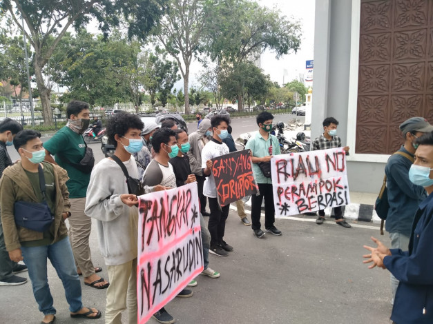 Gerakan Mahasiswa Anti Korupsi Minta Kejati Riau Periksa Wabup Terpilih Pelalawan