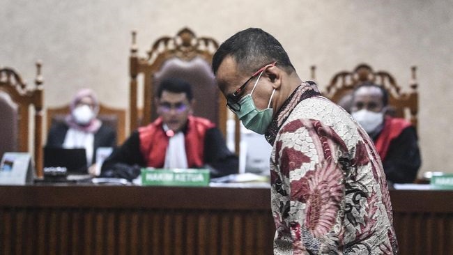 Edhy Prabowo Hadapi Sidang Tuntutan Kasus Benur Hari Ini