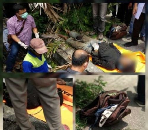 Saksi Sebut Pria yang Ditemukan Tewas di Parit Jalan Sumatera Pekanbaru Kerap Mondar-mandir Sambil..