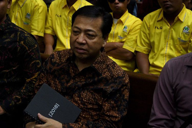 Meski Ajukan Justice Collaborator, Novanto Tetap Tak Merasa Bersalah