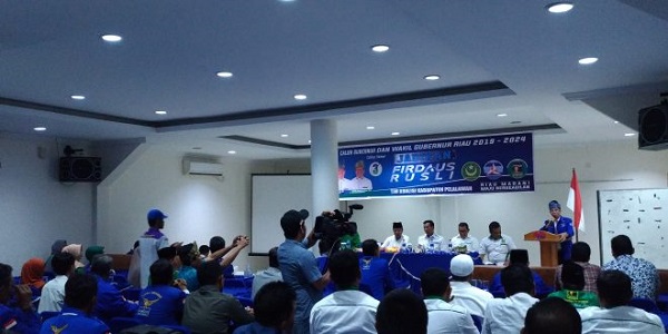 Junaidi Purba Pimpin Tim Koalisi Firdaus-Rusli Pelalawan