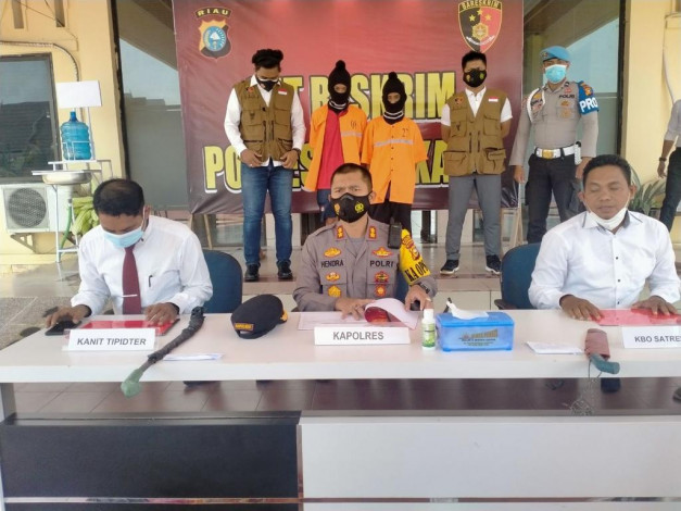 Bakar Lahan, Kakek 61 Tahun di Bengkalis Ditangkap