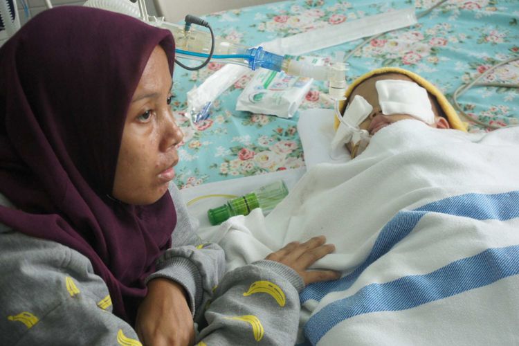 Derita Calista, Bayi 15 Bulan Disiksa oleh Ibu Kandung 