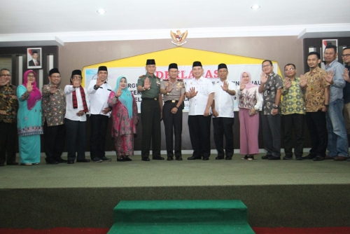 Di Unilak, Rektor Perguruan Tinggi Swasta se Riau Deklarasi Tolak Radikalisme dan Terorisme
